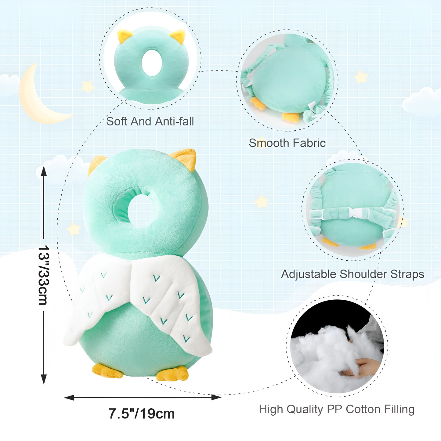 Little Guardian™ – Baby Head Protection Backpack